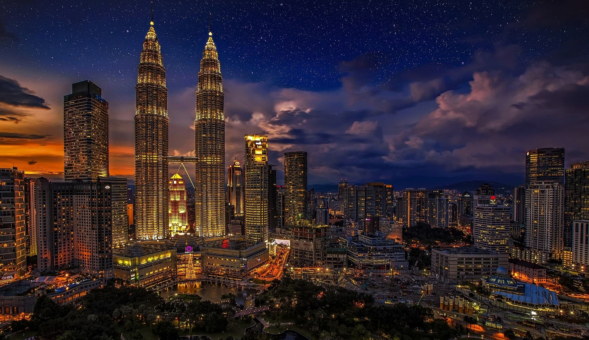 Kuala Lumpur skyline representing Malaysia medical tourism