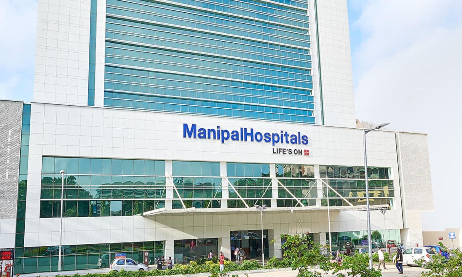 Manipal Hospitals campus representing the featured network hospital