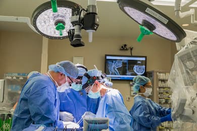 Brain and spine hospital facility representing neurology care